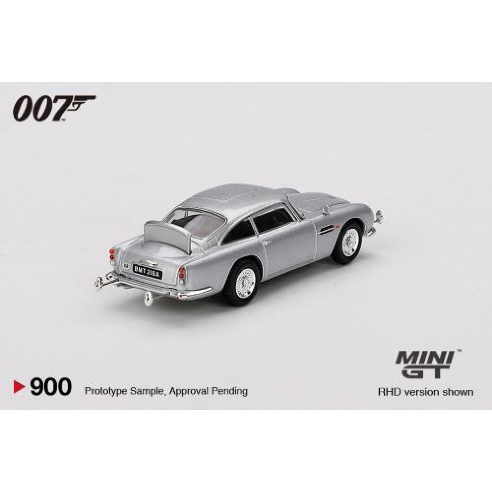 MiniGT - 1/64 ASTON MARTIN DB5 RHD GOLDFINGER ENGLISH BLISTER PACKAGING