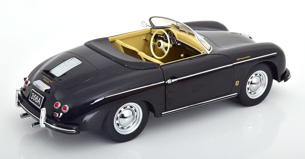 KK-Scale 1:12 - Porsche 356 A Speedster 1955 Zwart