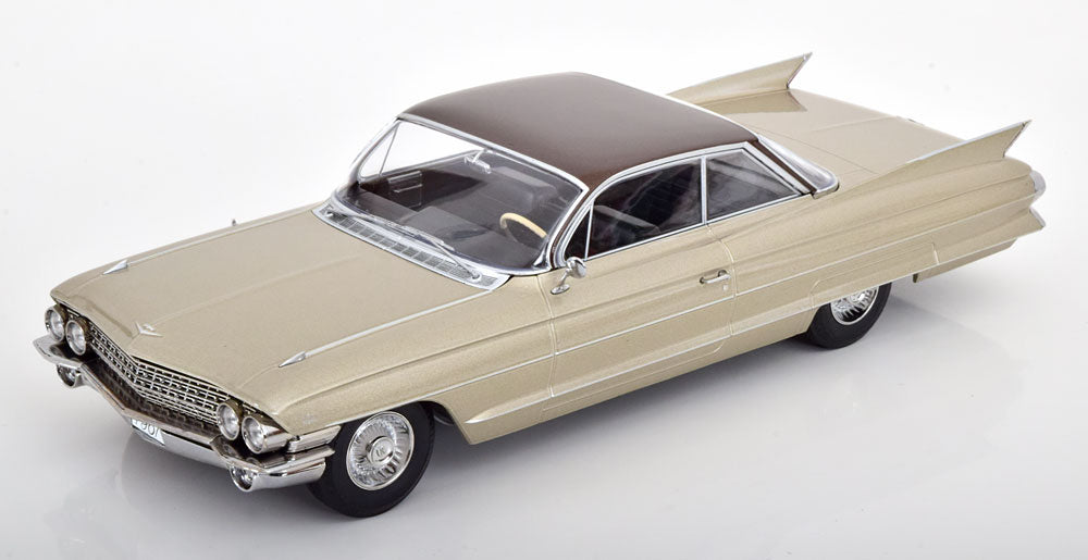 KK-Scale 1:18 - Cadillac Series 62 Coupe DeVille 1961 Beige metallic