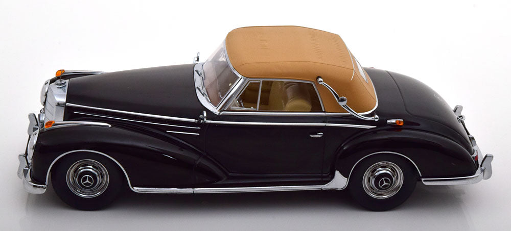 KK-Scale 1:18 - Mercedes 300 SC W188 Cabrio Softtop 1957 Zwart
