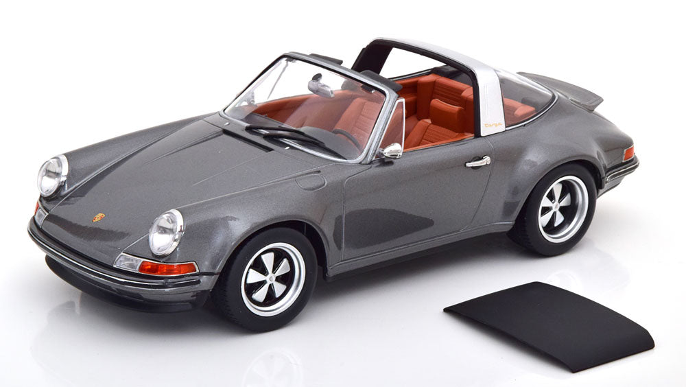 KK-Scale 1:18 - Porsche 911 Targa Singer Antraciet