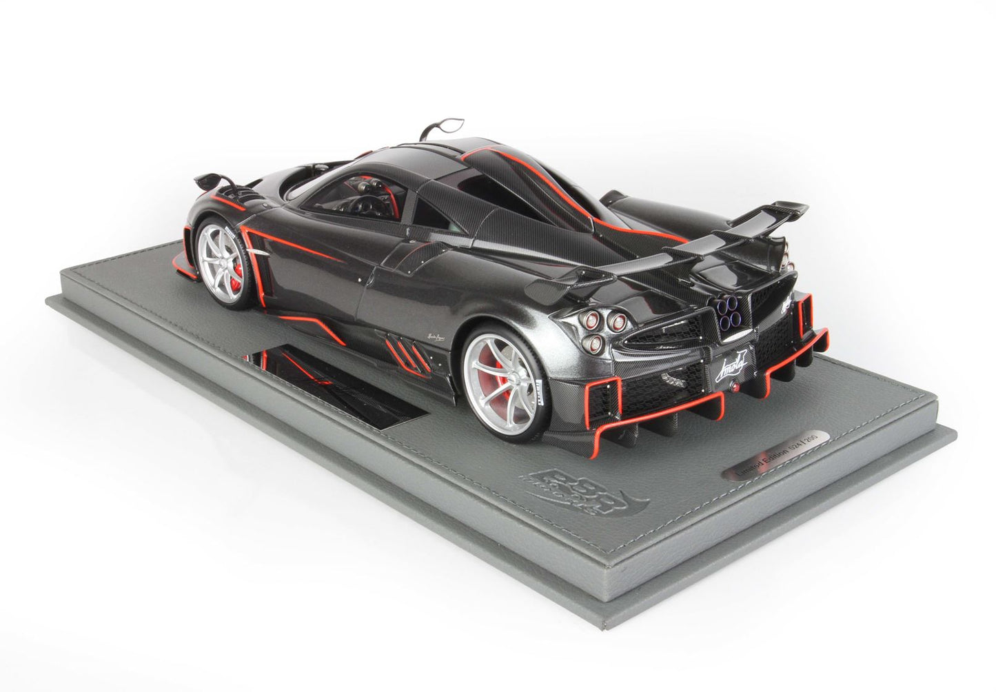 BBR Model 1:18 - Pagani Imola 2020 Met Dark Grey