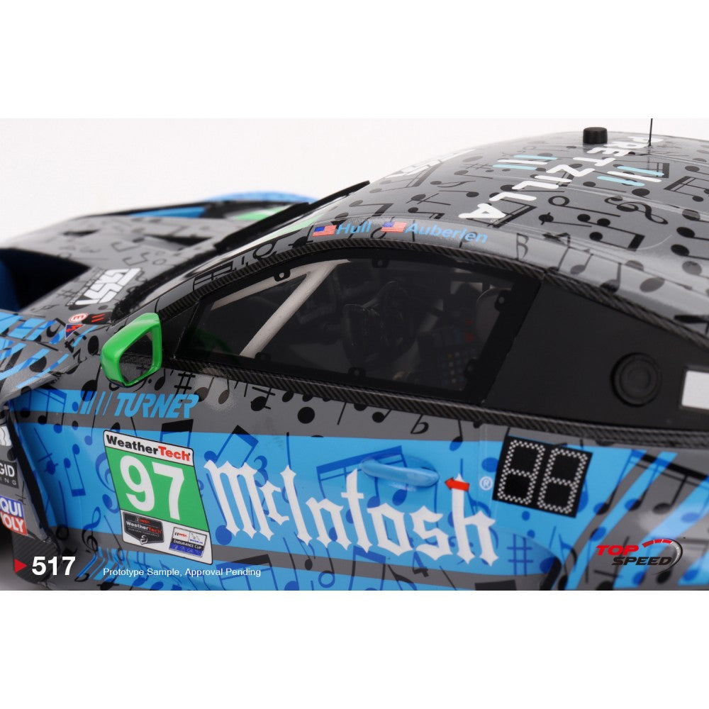 Top Speed Model - BMW M4 GT3 #97 2023 IMSA Laguna Seca GTD 2nd Place 1:18