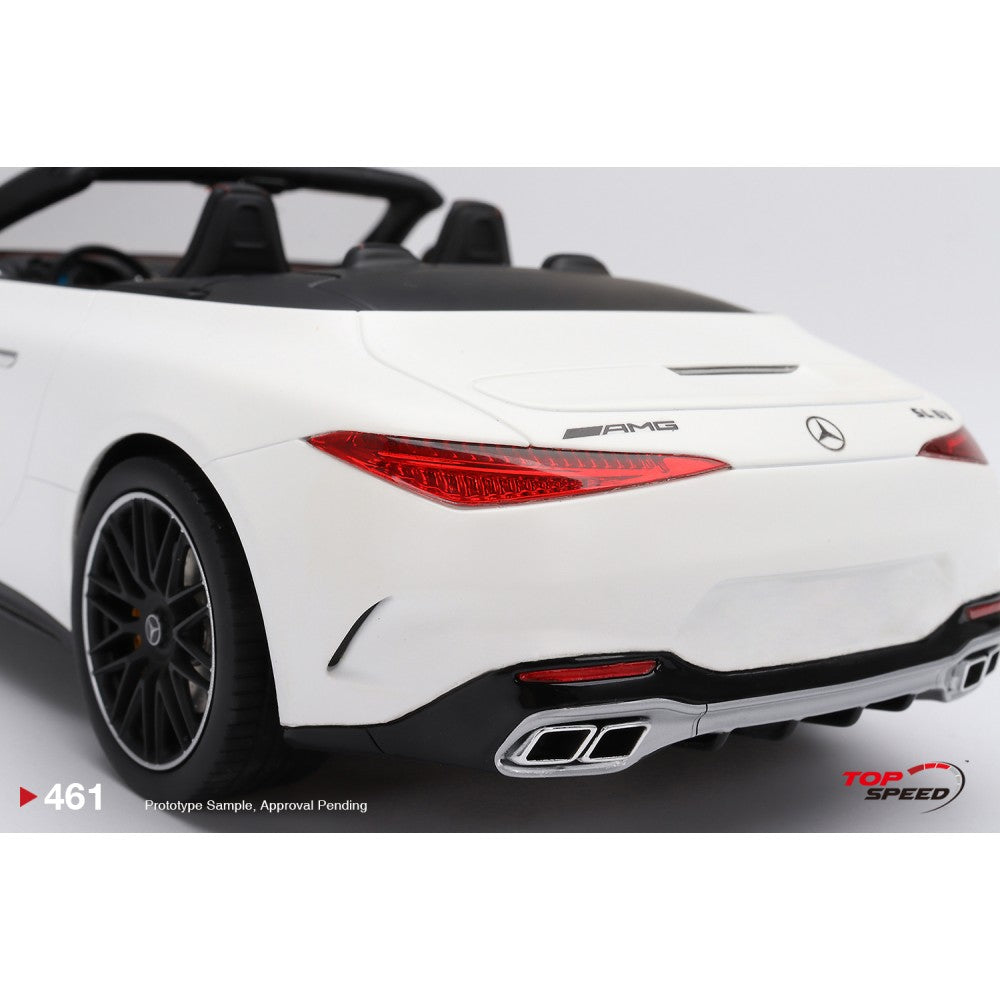 Top Speed Models - Mercedes-AMG SL 63 White 1:18