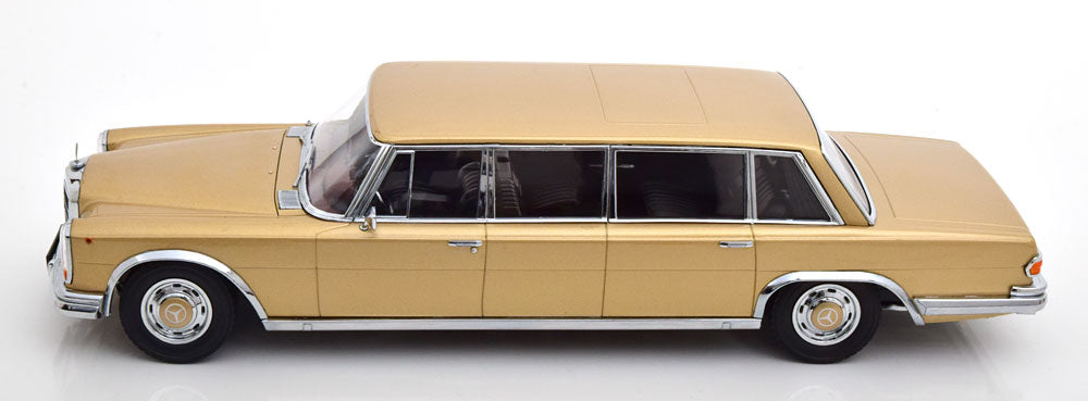KK-Scale 1:18 - Mercedes 600 LWB W100 Pullman 1964 Goud Metallic