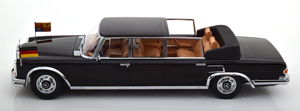 KK-Scale 1:18 - Mercedes 600 W100 Landaulet Queen Elizabeth II / Kiesinger 1965