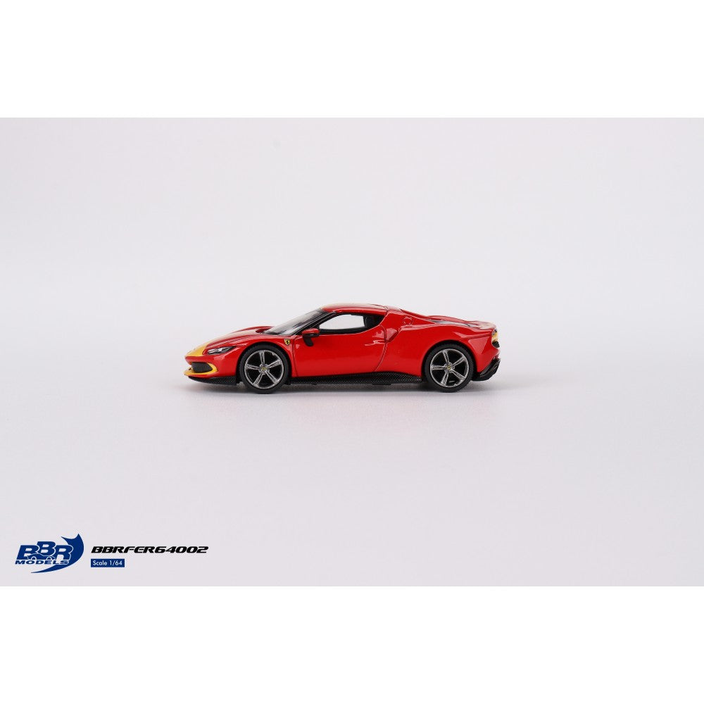 BBR 1:64 - FERRARI 296 GTB ASSETTO FIORANO ROSSO CORSA