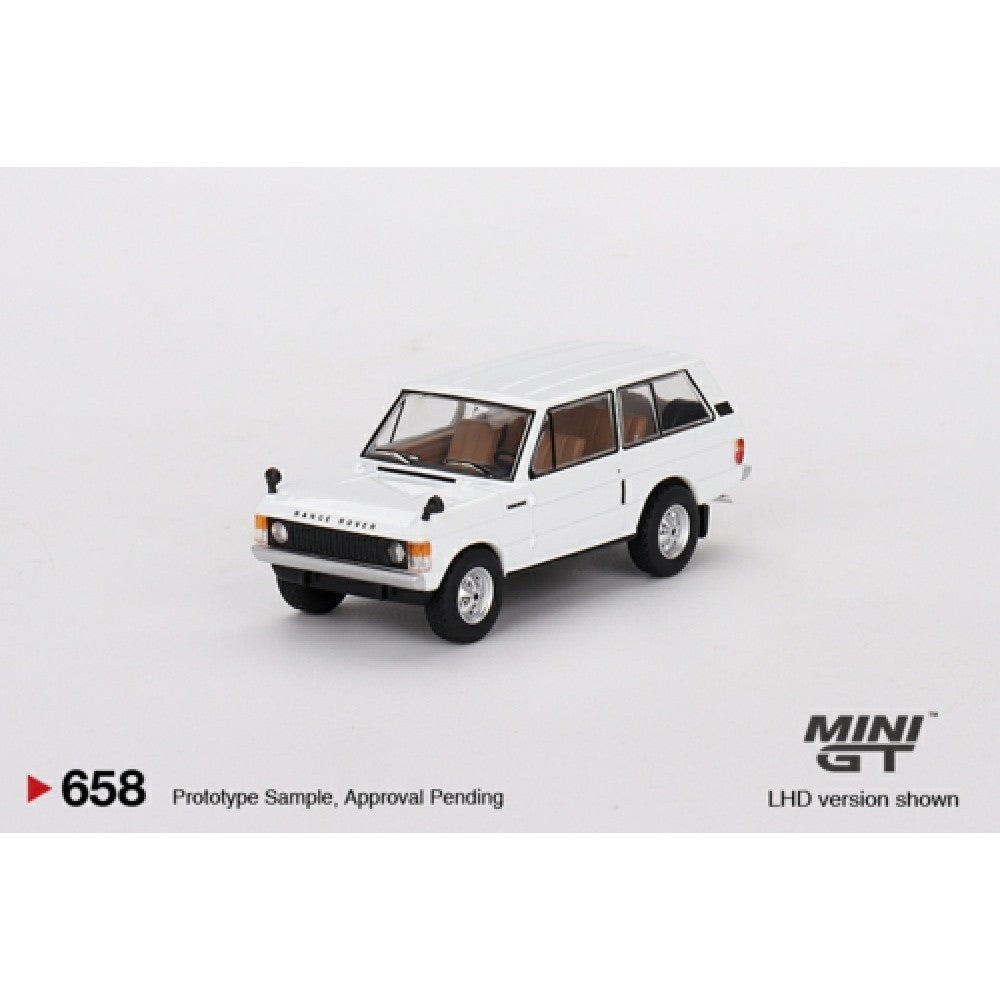 MiniGT - 1/64 RANGE ROVER DAVOS WHITE (LHD)