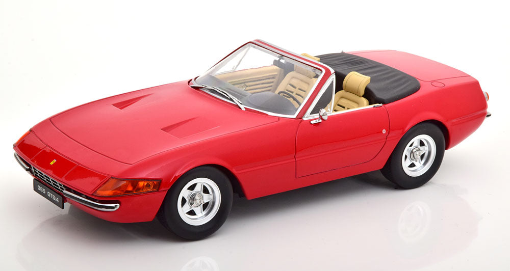KK-Scale 1:18 - Ferrari 365 GTS/4 Daytona Cabrio 2.Serie 1971 Rood