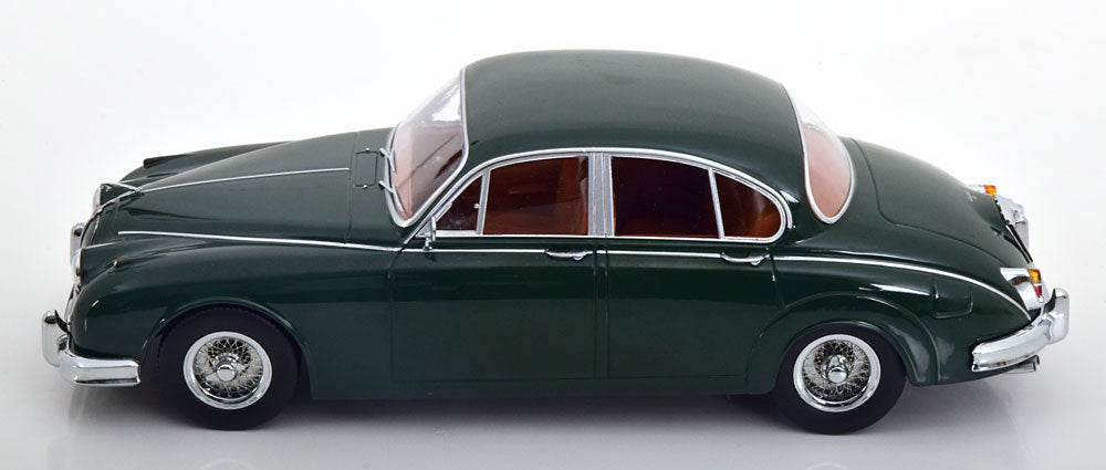 KK-Scale 1:18 - Jaguar MK II 3.8 LHD 1959 Donkergroen