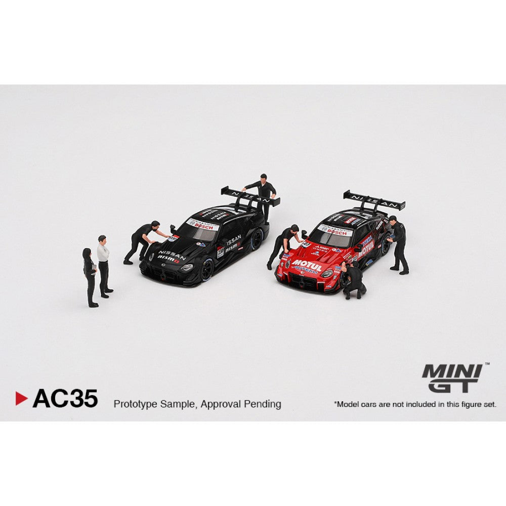 MiniGT - 1/64 FIGURINE NISMO TECHNICIAN TEAM (CARS NOT INCLUDED)