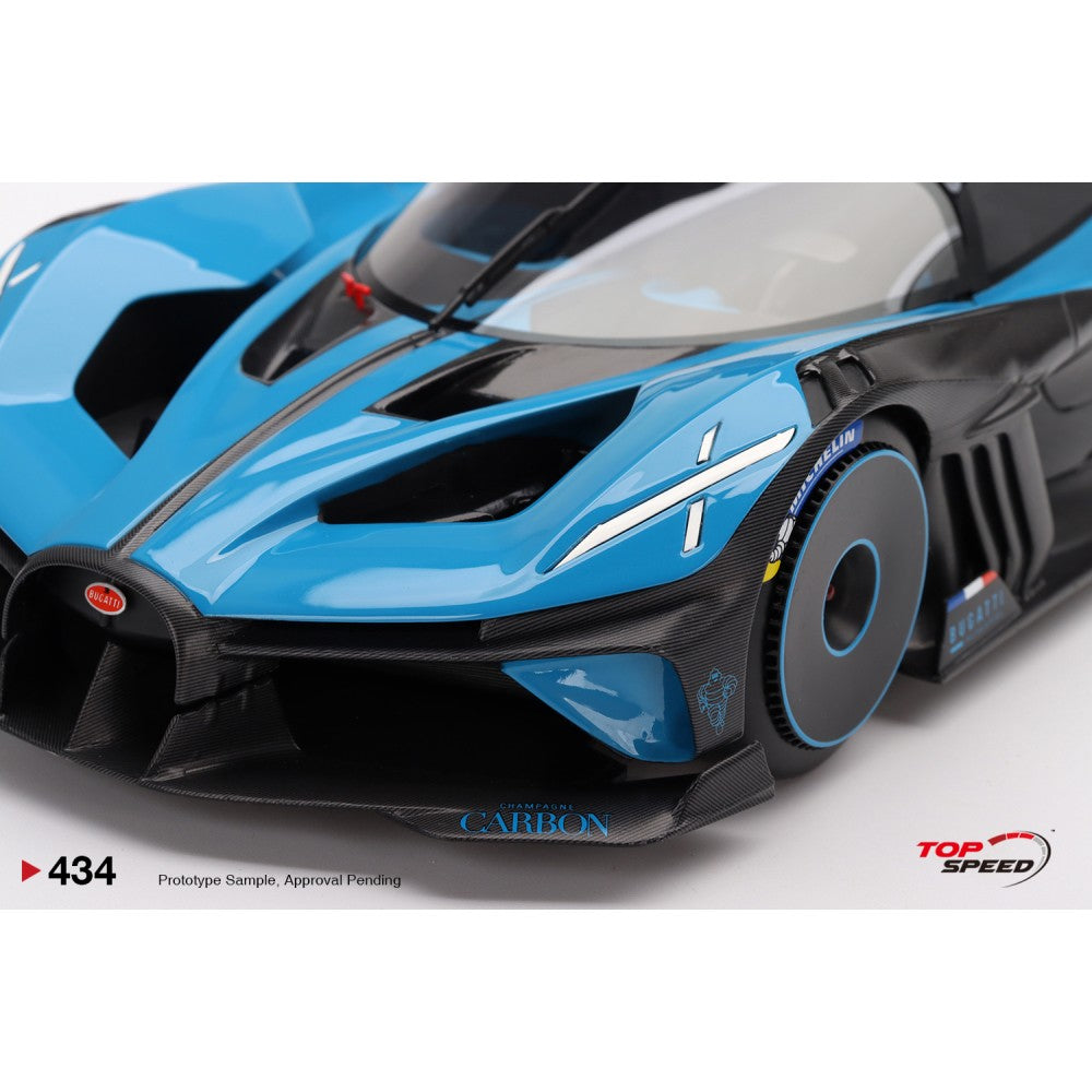 Top Speed Model - Bugatti Bolide Presentation 1:18