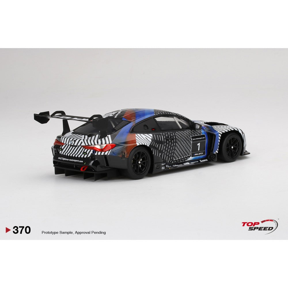 Top Speed Model - BMW M4 GT3 Test Car ver 1 1:18