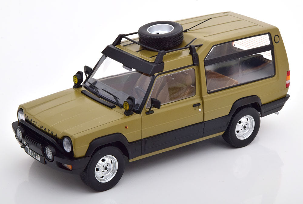 KK-Scale 1:18 - Talbot Matra Rancho Grand Raid 1977-1983 Mat Donkergroen