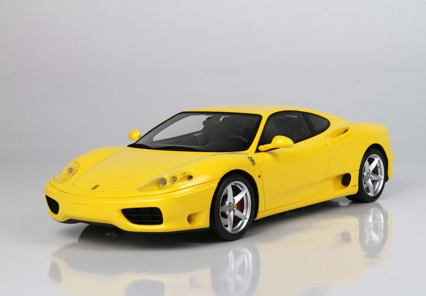 BBR Model 1:18 - Ferrari 360 Modena - Manual Gear Transmission Modena Yellow