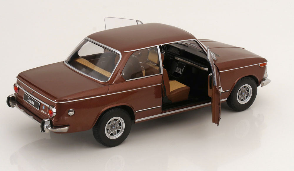 KK-Scale 1:12 - BMW 2002 ti Diana 1970Bruin Metallic