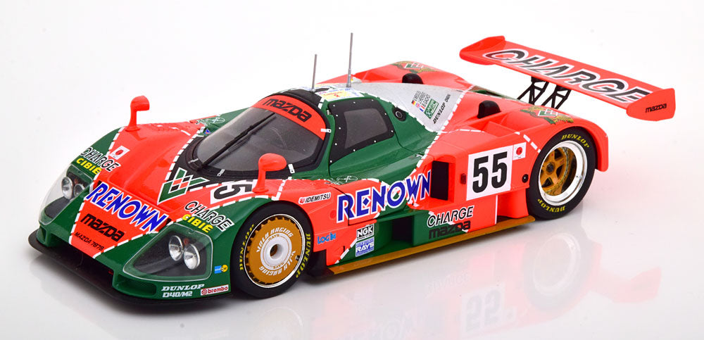 KK-Scale 1:18 - Mazda 787B Sieger Le Mans Weidler/Herbert/Gachot 1991