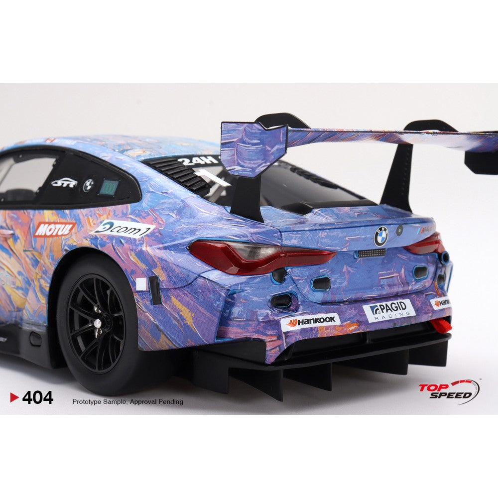 Top Speed Model - BMW M4 GT3 #25 2022 IMSA Daytona 24 Hrs 1:18