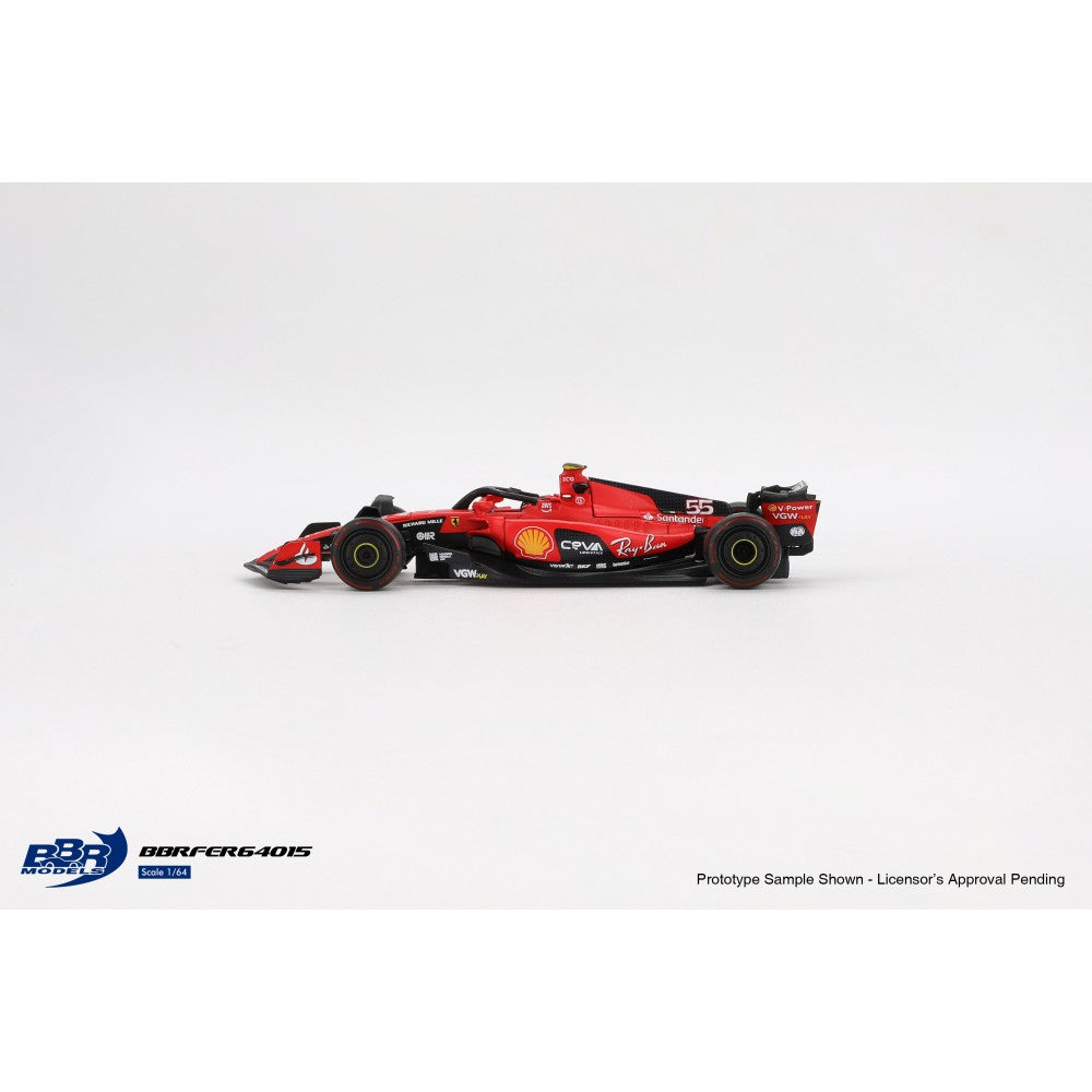 BBR 1:64 - FERRARI SF23 NO.55 C.SAINZ 2023 BAHRAIN GP