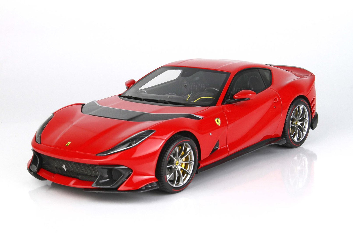 BBR Model 1:18 - Ferrari 812 Competizione 2021 Red Corsa 322