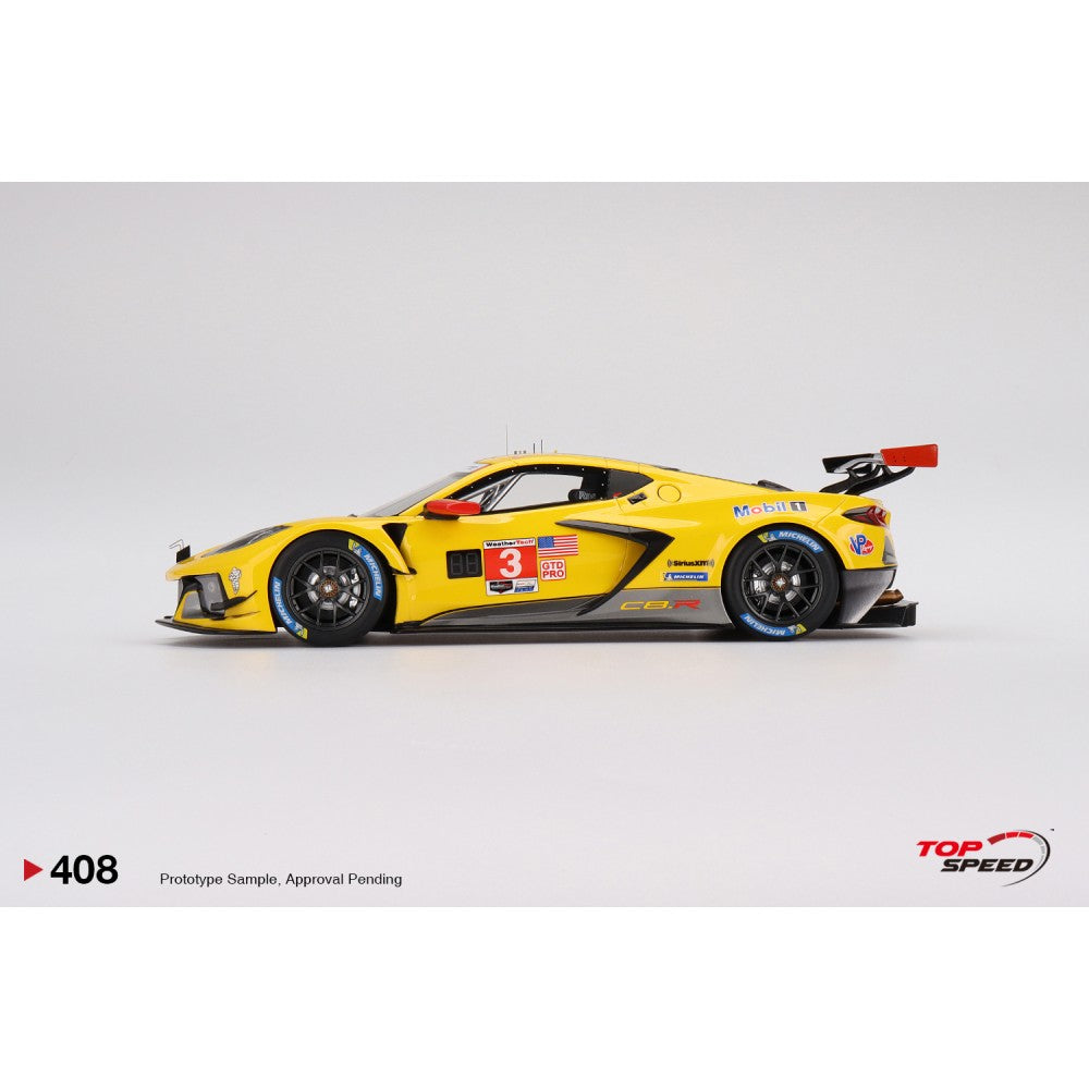 Top Speed Model - Chevrolet Corvette C8.R #3 Corvette Racing 2022 IMSA Sebring 12 Hrs GTD PRO Winner 1:18