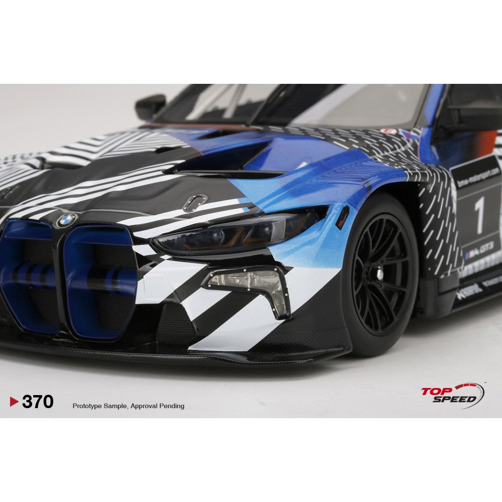 Top Speed Model - BMW M4 GT3 Test Car ver 1 1:18