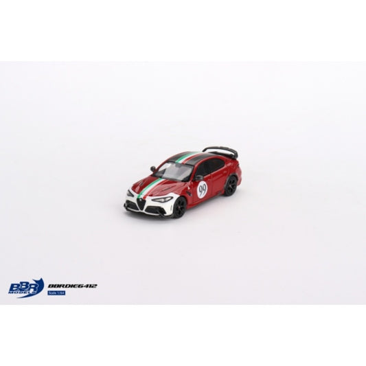 BBR 1:64 - ALFA ROMEO GIULIA GTAM ROSSO GTA NO.99 CENTRO STILE LIVERY