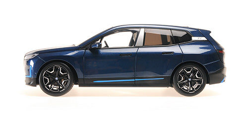 Minichamps 1:18 - BMW iX 2022 BLUE METALLIC