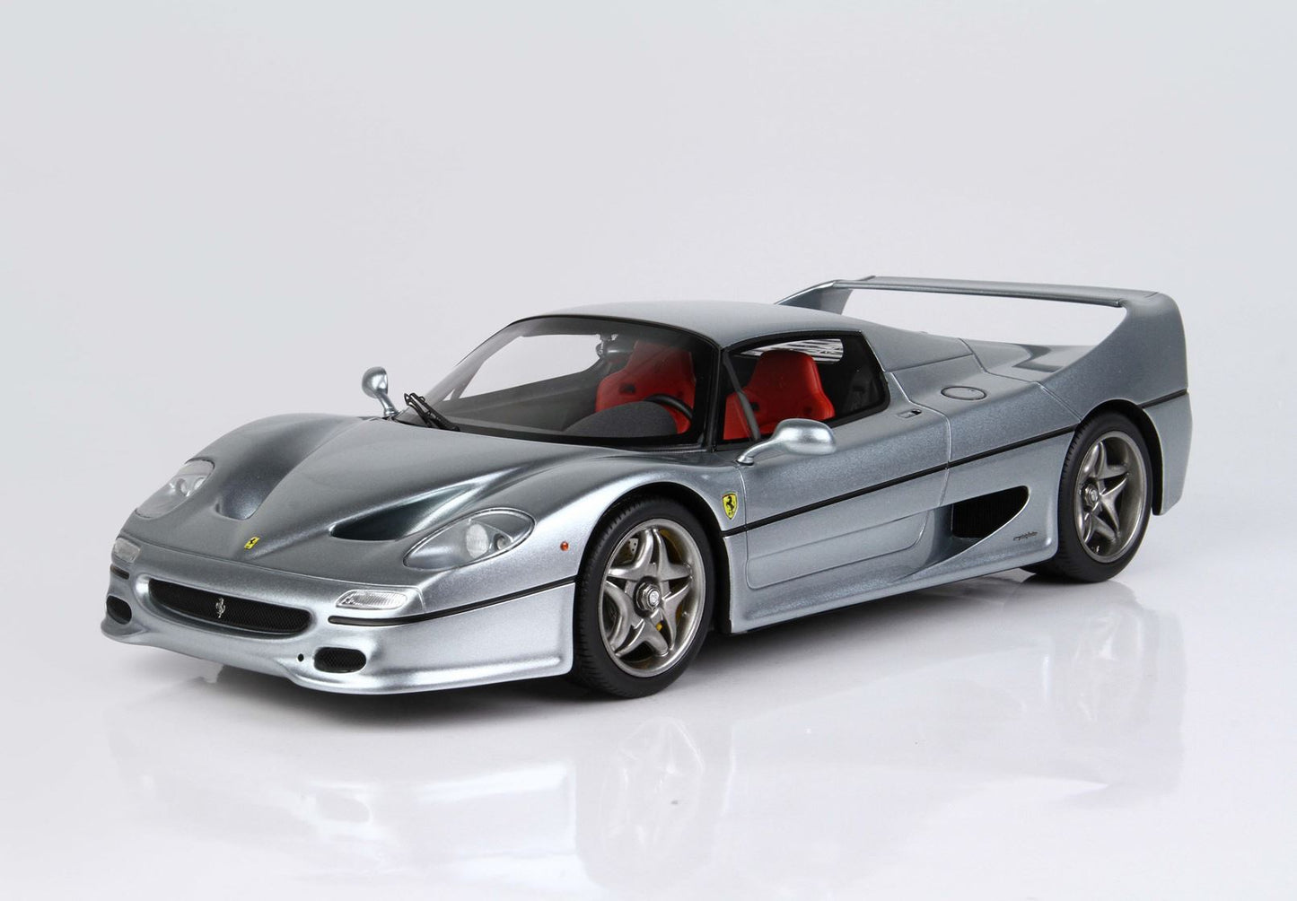 BBR Model 1:18 - Ferrari F50 Coupe 1995 Titanium Metallic Grey