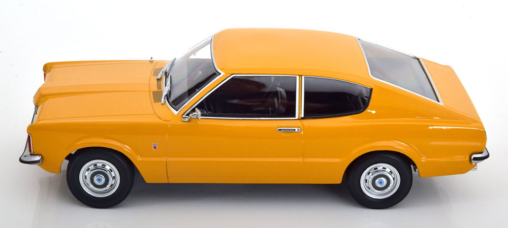 KK-Scale 1:18 - Ford Taunus L Coupe 1971 Geel