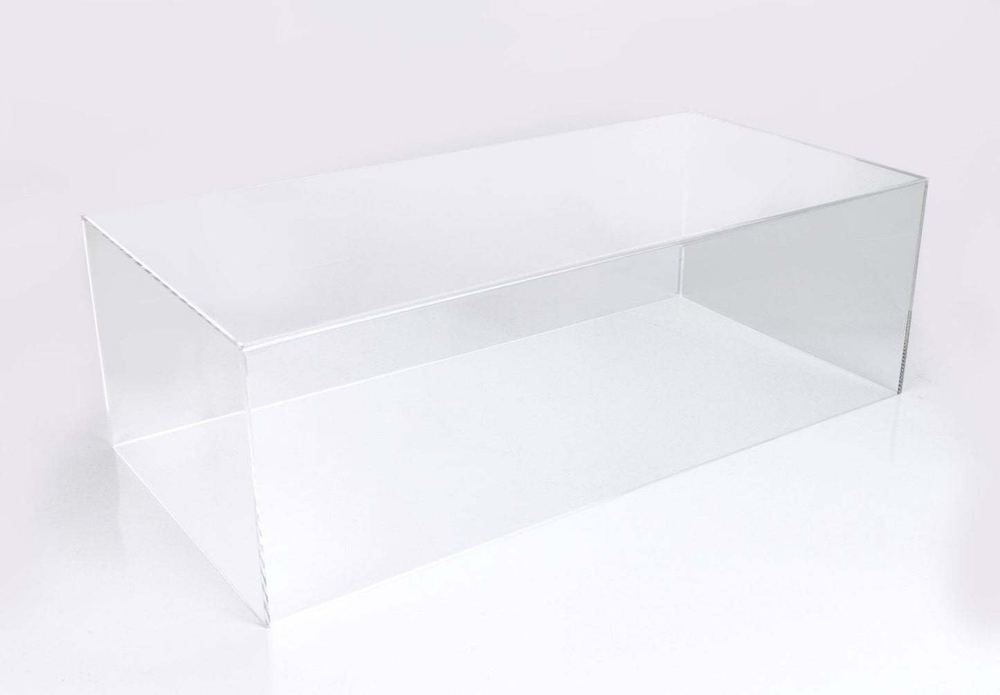 BBR Model 1:12 -Display Case 1 12 Scale With Plexiglass Base Gloss Black