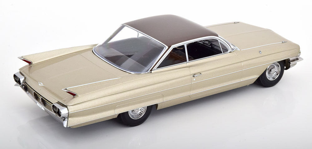 KK-Scale 1:18 - Cadillac Series 62 Coupe DeVille 1961 Beige metallic