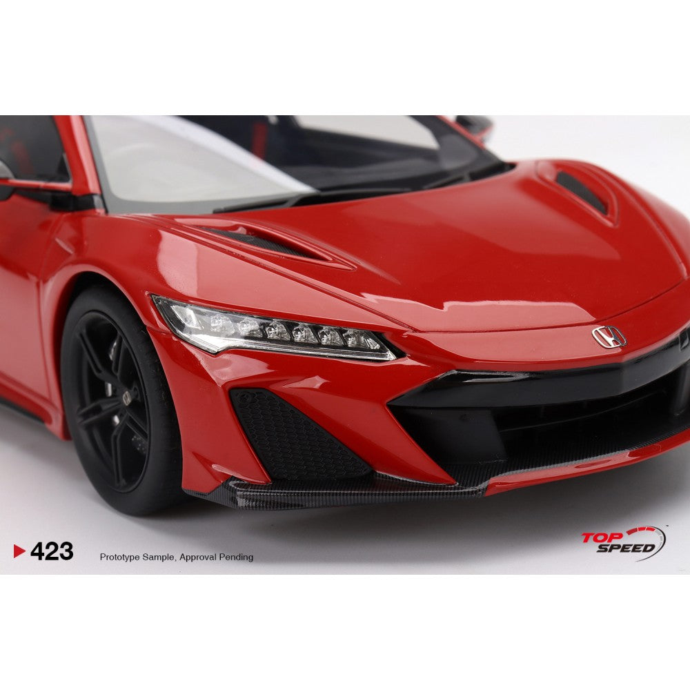 Top Speed Model - Honda NSX Type S 2022 Gotham Gray Matte 1:18