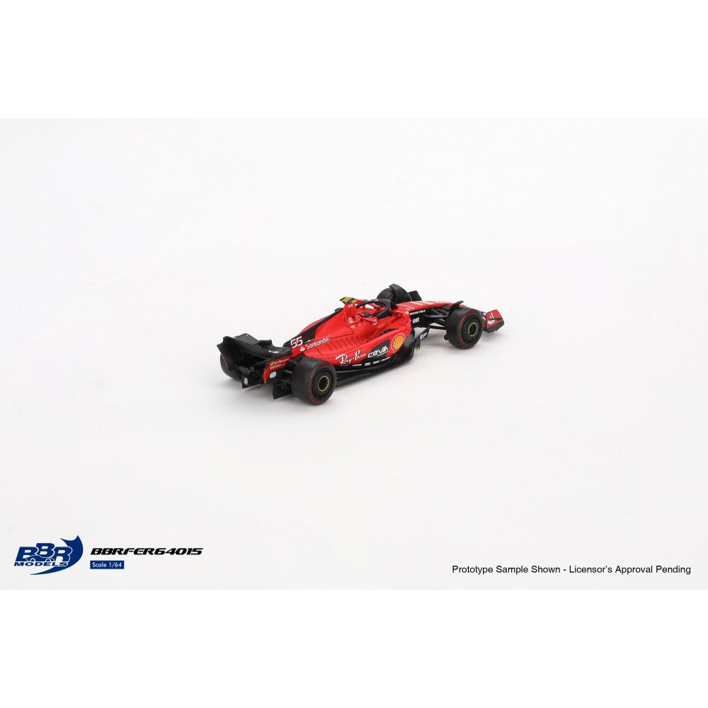 BBR 1:64 - FERRARI SF23 NO.55 C.SAINZ 2023 BAHRAIN GP