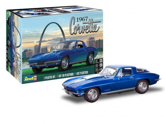 Revell 1:24 - 1967 Corvette Sting Ray Sport Coupe 2N1