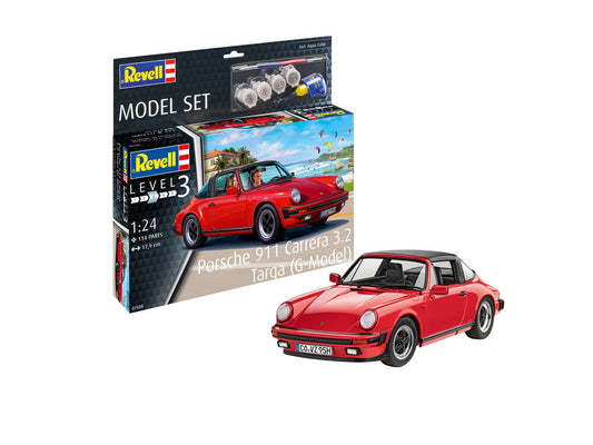 Revell 1:24 - Model Set Porsche 911 Carrera 3.2 Targa (G-Model)