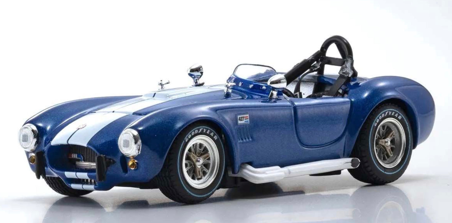 Kyosho 1:43 - Shelby Cobra 427S/C Spider N.Screen 1965 Blue