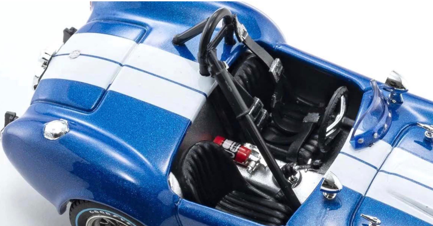 Kyosho 1:43 - Shelby Cobra 427S/C Spider N.Screen 1965 Blue