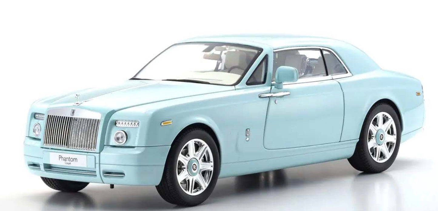 Kyosho 1:18 - Rolls-Royce Phantom Coupé 2008 Turquoise