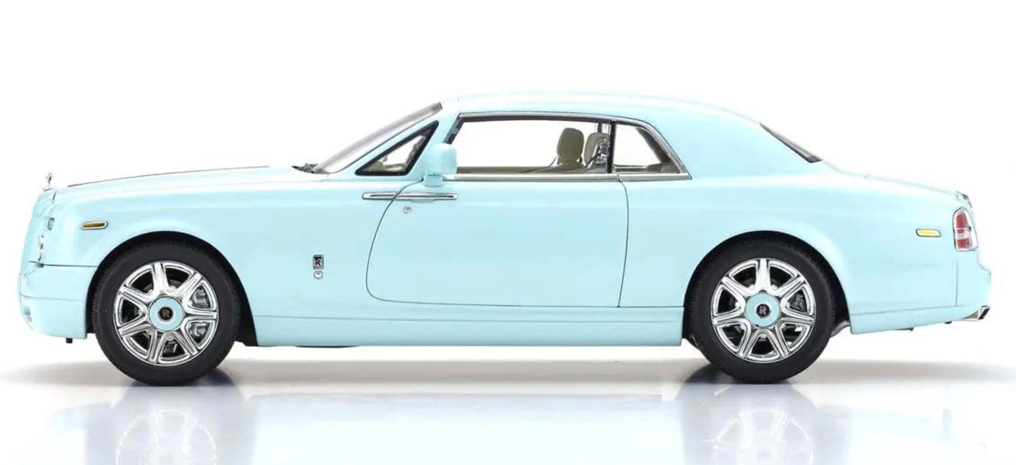 Kyosho 1:18 - Rolls-Royce Phantom Coupé 2008 Turquoise