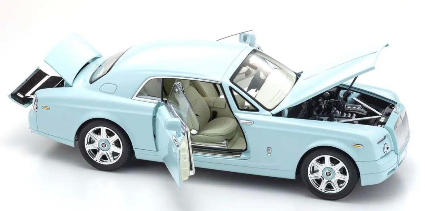 Kyosho 1:18 - Rolls-Royce Phantom Coupé 2008 Turquoise