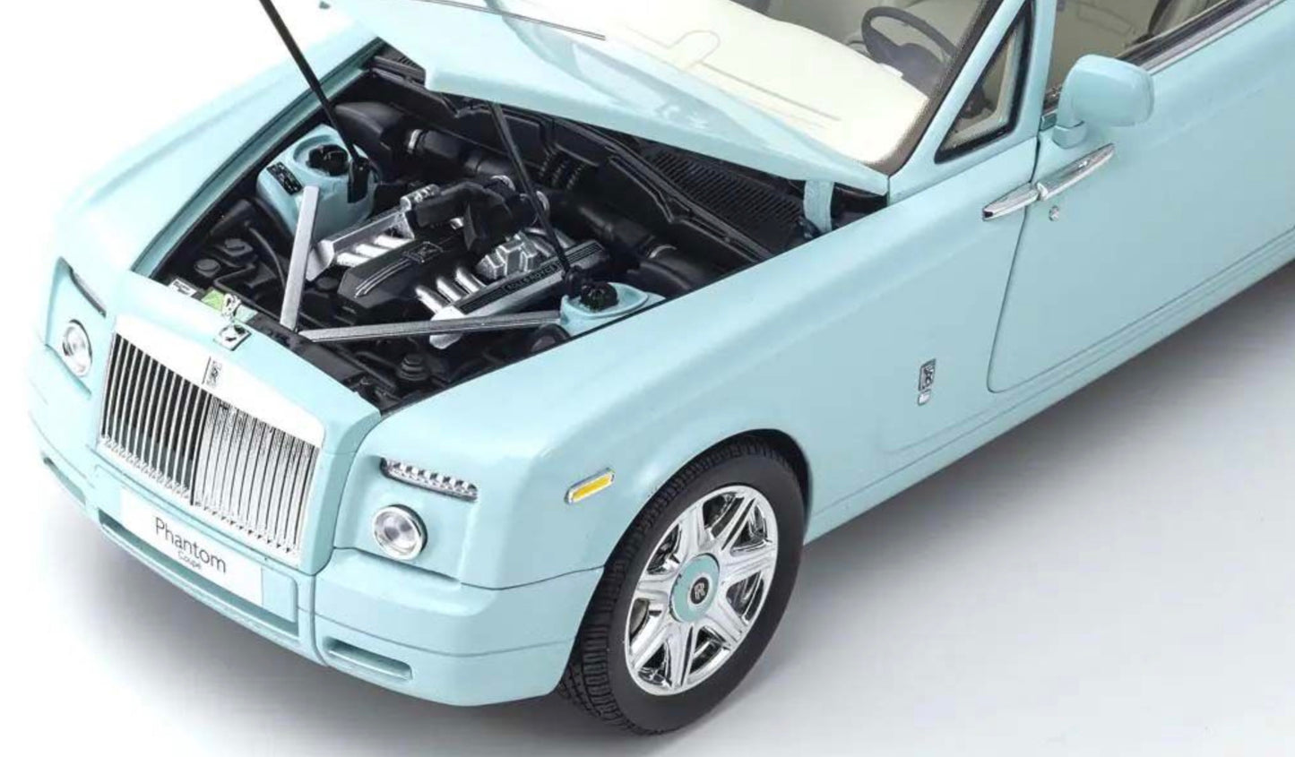 Kyosho 1:18 - Rolls-Royce Phantom Coupé 2008 Turquoise