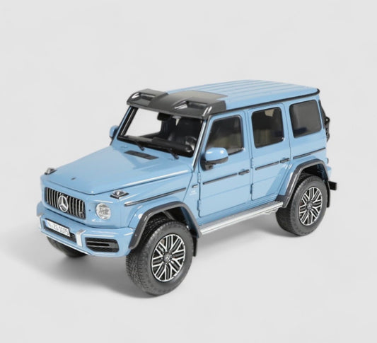 NZG 1:18 - Mercedes AMG G 63 4x4² Standard vintage blue