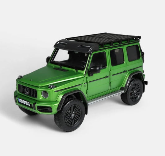 NZG 1:18 - Mercedes AMG G 63 4x4² Offroad, hell green magno