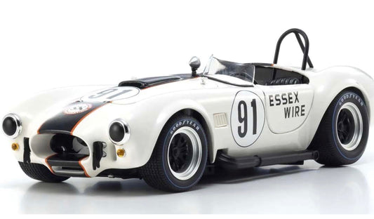 Kyosho 1:18 - Kyosho 1:18 Shelby Cobra 427 S/C Essex Wire Bridgehampton 1965 Nr.91