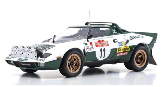 Kyosho 1:18 - Lancia Stratos HF B.Waldegaard Winner San Remo 1975 Nr.11