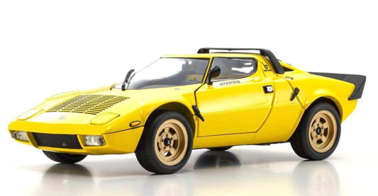 Kyosho 1:18 -Lancia Stratos HF Yellow 1975