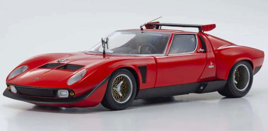 Kyosho 1:18 - Lamborghini Miura SV 1970 Red-Black V2