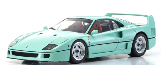 Kyosho 1:18 - Ferrari F40 Mint Green 1987 Die-Cast Collection