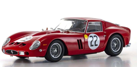 Kyosho 1:18 - Ferrari 250 GTO 3rd Over All LM 1962 Nr.22 Blaton/Dernier